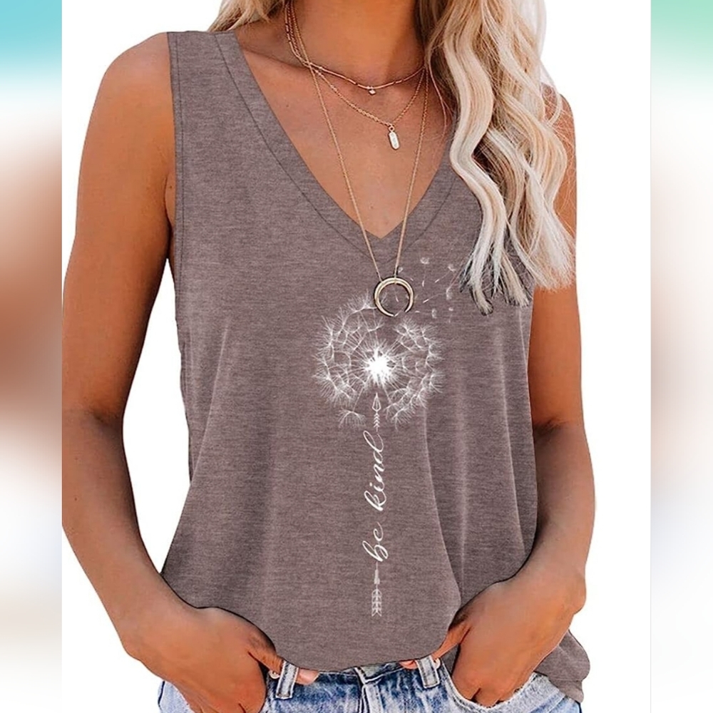 🟣Vneck tank top